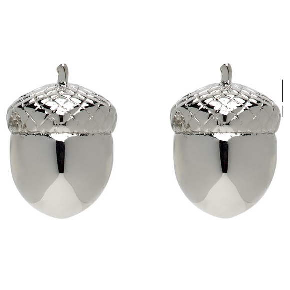 A.P.C. Silver Acorn Earrings - Picture 1 of 5